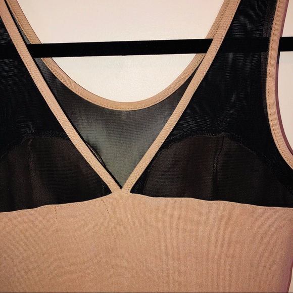 Tan Night Out Dress - Picture 3 of 5